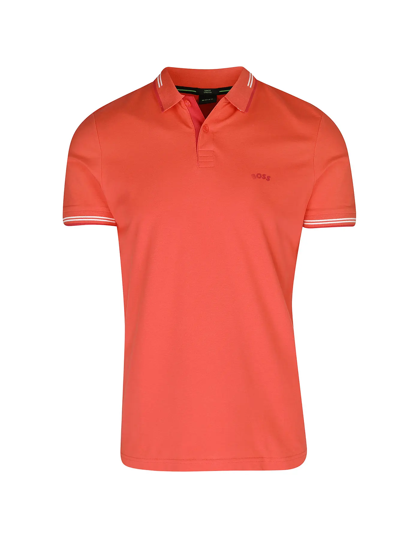 BOSS | Poloshirt Slim Fit Paul Curved | rosa
